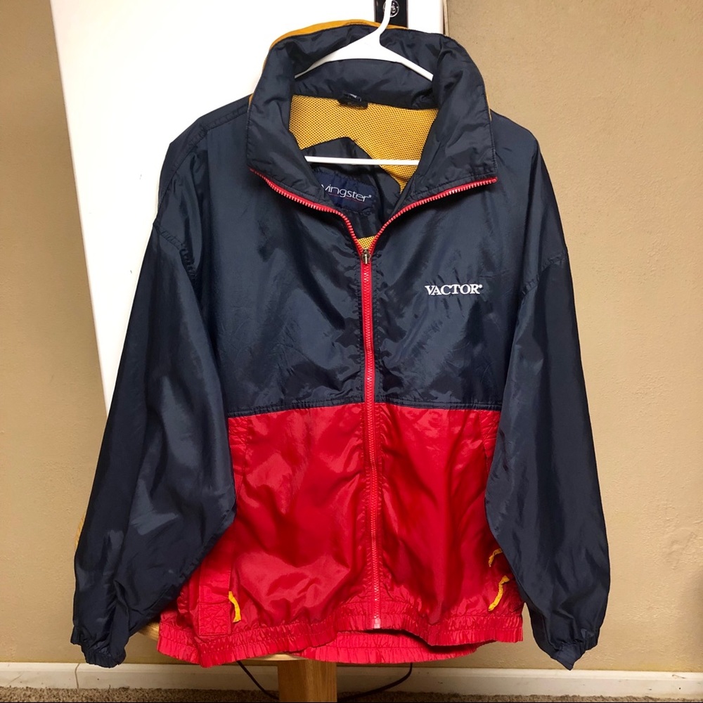 *SOLD!* VTG 90s Swingster Windbreaker Jacket - Picture 4 of 8